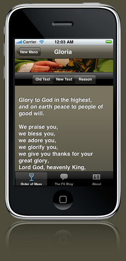The New Mass iPhone App Screenshot 3